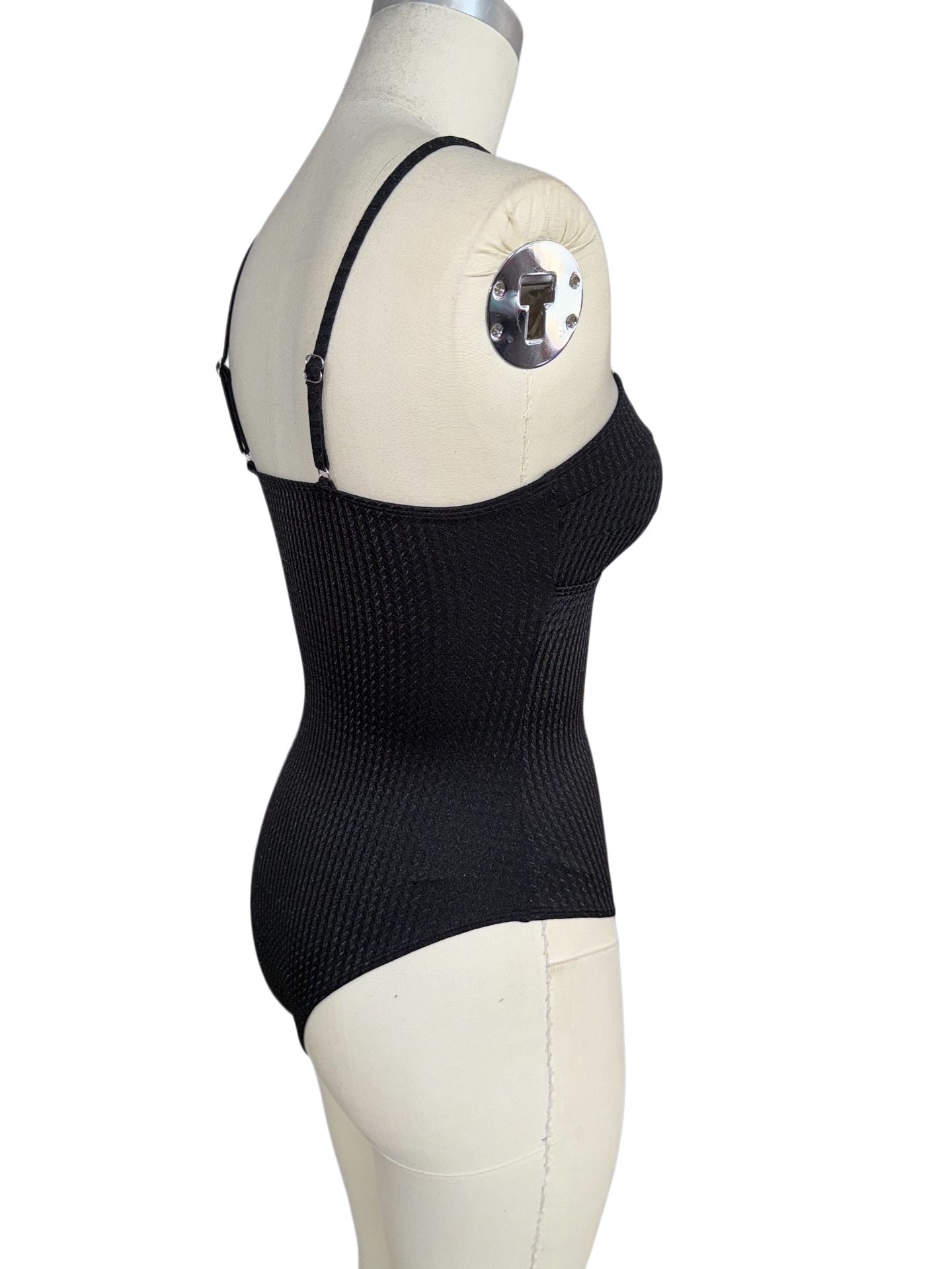 Women Solid One Piece Swimsuit - High Leg Cut Monokini Bathers Bathing Swimming